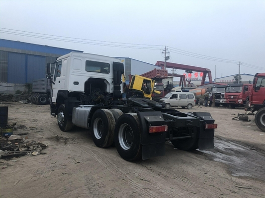 África Sinotruk Usado HOWO 371HP 420HP 6X4 Cabeza de remolque Tractor Caballo tirador camión tractor