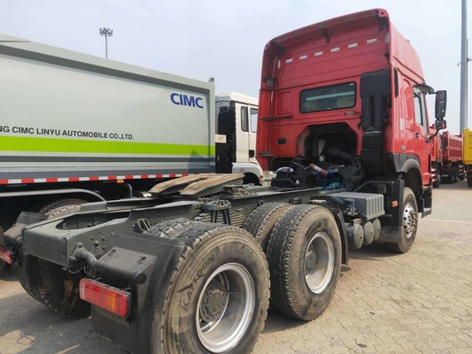 Sinotruk HOWO 6*4 Cabeza de remolque usado Tractor Camión de carga Capacidad de 21-30t Potencia de 420 CV
