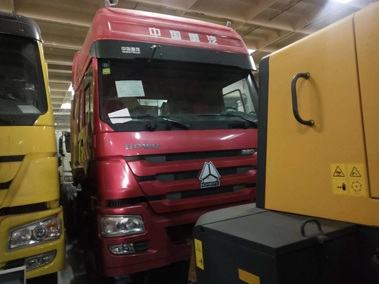 Sinotruk HOWO 6*4 Cabeza de remolque usado Tractor Camión de carga Capacidad de 21-30t Potencia de 420 CV
