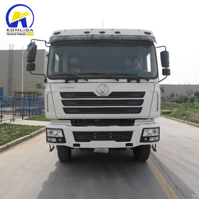Camión de 10 ruedas Shacman con remachamiento delantero Diesel 8500*2500*3400mm y usado