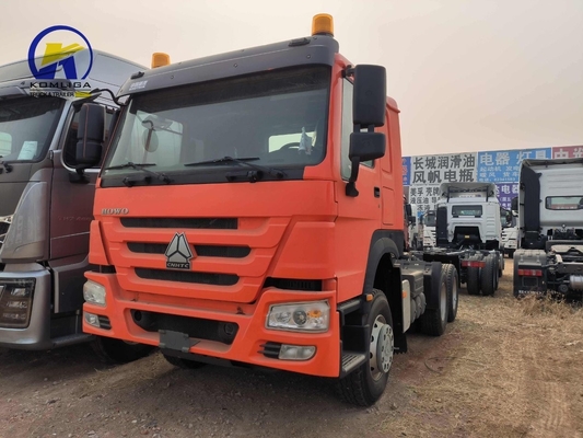 Sinotruk usado HOWO 6X4 Tractores de trabajo pesado Corazón del camión Eje delantero Hf9 50 / 90 Opcional