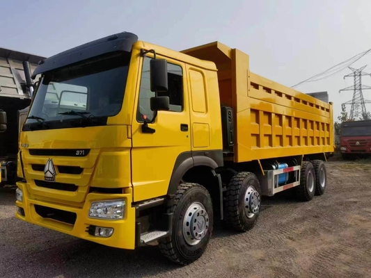 Sinotruk de trabajo pesado 12 ruedas 8X4 HOWO camión de descarga camión de retroceso para LHD / Rhd rueda motriz
