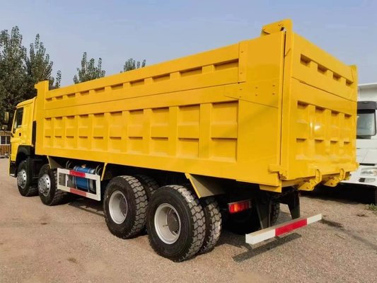 Sinotruk de trabajo pesado 12 ruedas 8X4 HOWO camión de descarga camión de retroceso para LHD / Rhd rueda motriz