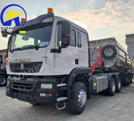 6X4 rueda motriz Sino camión HOWO camión tractor 6800*2500*3200mm con competitivo