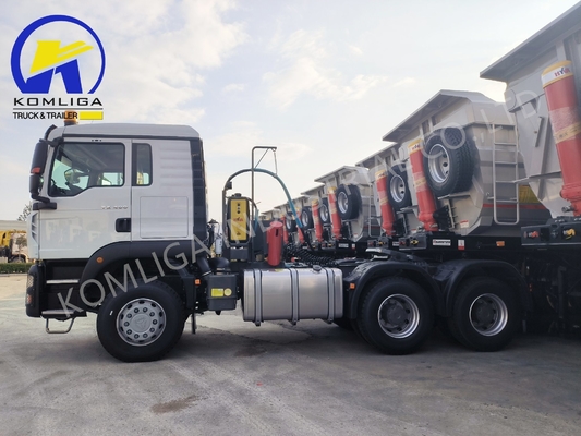 6X4 rueda motriz Sino camión HOWO camión tractor 6800*2500*3200mm con competitivo