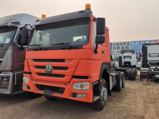 Sinotruk HOWO Tractor Trailer Head Prime Mover 6X4 D12.42-20 motor de velocidad de la relación de 3.7