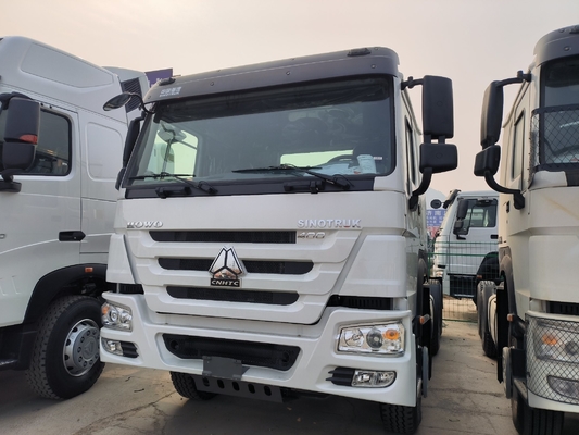 Sinotruk HOWO camión tractor usado 6X4 Euro 2 Estándar de emisiones Cisterna de aceite de aluminio de 400L