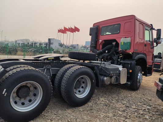 Sinotruk HOWO 6X4 Camión tractor con cabeza de remolque de 10 ruedas y motor D12.42-20