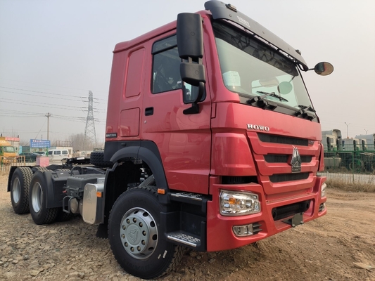 Sinotruk HOWO 6X4 Camión tractor con cabeza de remolque de 10 ruedas y motor D12.42-20