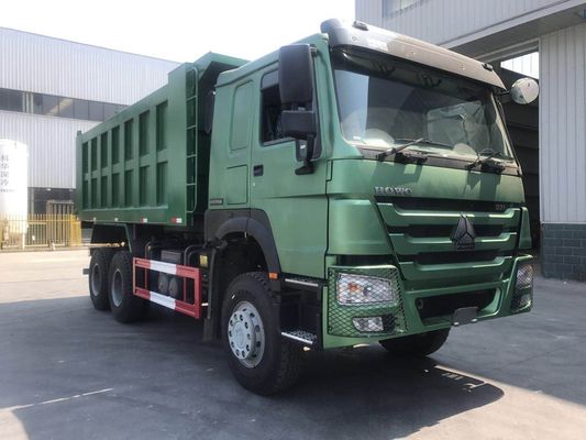 Capacidad alta 6X4 371HP 375HP 10 ruedas 30ton Sinotruk HOWO camión de descarga con tirador