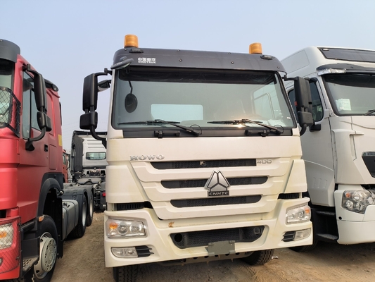 Dirección Sinotruk HOWO 10 ruedas Mini camión tractor Usado cabeza de remolque para cargas pesadas