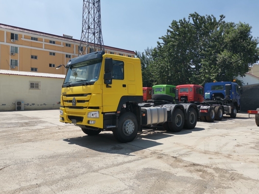 Sinotruk HOWO 6X4 Cabeza de camión tractor para camión mini remolque Norma de emisiones Euro 2