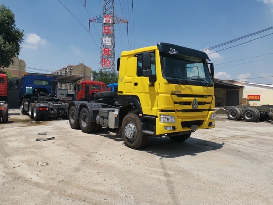 Sinotruk HOWO 6X4 Cabeza de camión tractor para camión mini remolque Norma de emisiones Euro 2