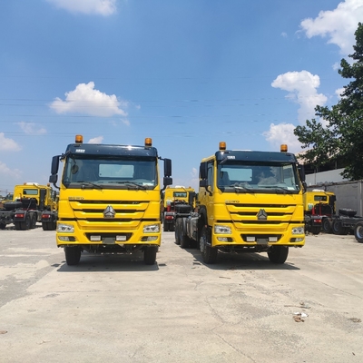 Sinotruk HOWO 6X4 Cabeza de camión tractor para camión mini remolque Norma de emisiones Euro 2
