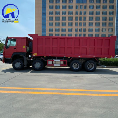 / Usado 8X4 12 ruedas Sinotruk HOWO camión de remate DOT certificado y pedido personalizado