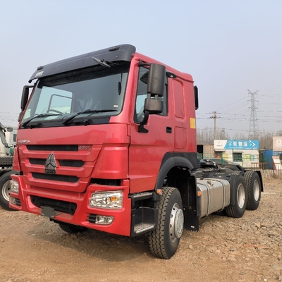 HOWO 6X4 Diésel remolque Tractor camión usado Eje trasero Hc16 Motor Wd615.47 para su negocio