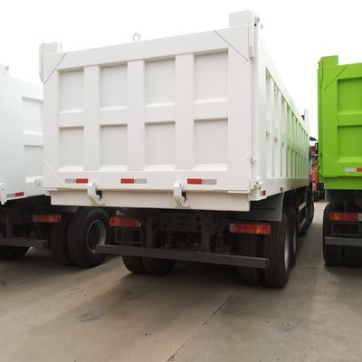 Hw76 Cab Sinotruk HOWO 8X4 12 ruedas camión de remate con elevación frontal 5600X2300X1500 20cbm