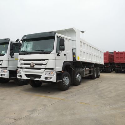 Eje delantero Hf9 Sinotruk HOWO 12 ruedas 8X4 camión de carga pesada con tirón de remate diseño radial