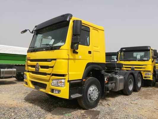 10 ruedas Sinotruk camión tractor usado HOWO 6X4 cabeza de remolque con diseño de neumáticos radiales