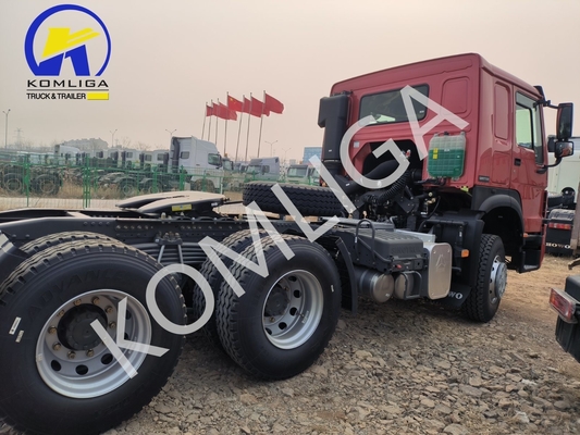 Capacidad de carga de 21-30 t Sinotruk HOWO Tractor de camión pesado usado con relación de velocidad de 6,5
