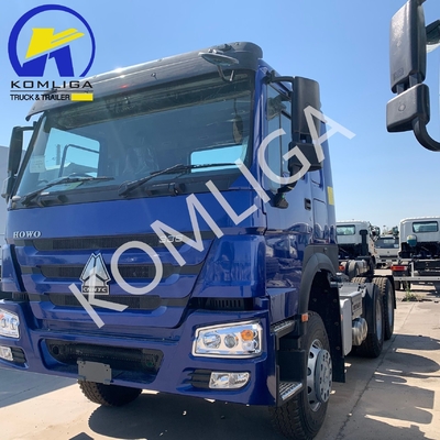 Petición personalizada Cabeza de remolque de carga Usado Sinotruk HOWO Tractor de camión pesado