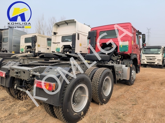 Carga de remolque de remolque cabeza de tractor camión usado Sinotruk HOWO camión pesado Euro4 Hw19710