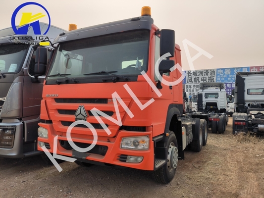 Carga de remolque de remolque cabeza de tractor camión usado Sinotruk HOWO camión pesado Euro4 Hw19710