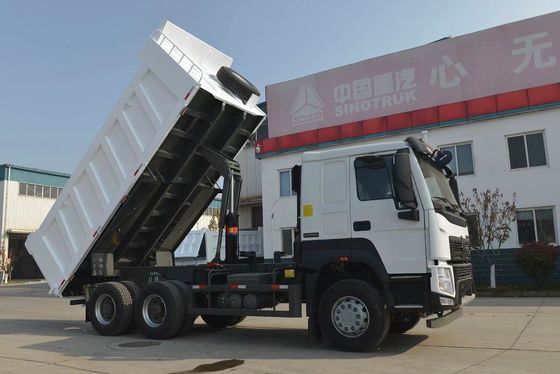 351-450hp 8L Capacidad del motor Sinotruk HOWO 6X4/8X4 A7/T7 10/12 camión de descarga de ruedas