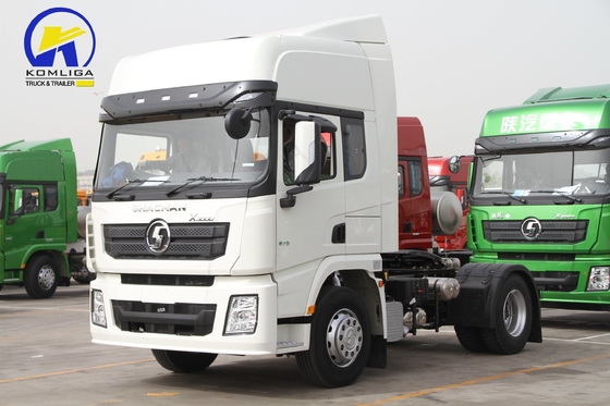 Shacman 4X2 6 ruedas 290HP 340HP 380HP cabeza de camión con cabina Hw76 y capacidad de carga de 21-30t