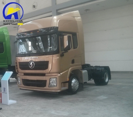 Shacman 4X2 6 ruedas 290HP 340HP 380HP cabeza de camión con cabina Hw76 y capacidad de carga de 21-30t