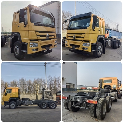 Sinotruk usado HOWO T7 Hohan 6X4 10 ruedas 340HP 380HP 400HP 430HP camión tractor con piezas