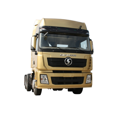 6X4 rueda motriz Shacman X3000 Prime Mover Camión tractor de color dorado