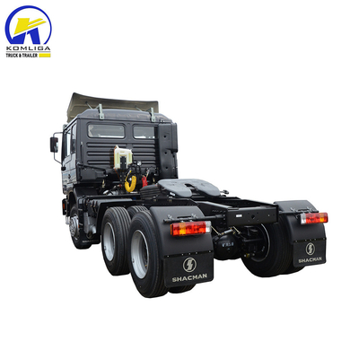 6X4 rueda motriz Shacman X3000 Prime Mover Camión tractor de color dorado