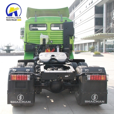 Cabina Hw76 Cabina amarilla 6X4 10 ruedas 380HP 400HP 420HP Cabeza Tractor remolque Tractor camión usado