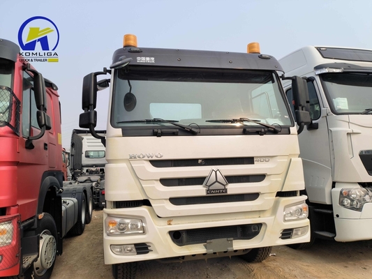 Sinotruk HOWO T7 6X4 400HP Prime Mover Usado Tractor Truck cabeza adaptada a su mercado