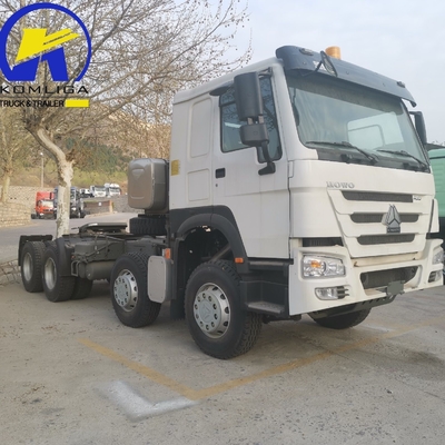 Sinotruk HOWO 8X4 12 ruedas 380HP 400HP 430HP camión tractor de trabajo pesado con neumáticos radiales