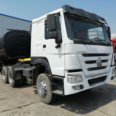 Sinotruk HOWO usado 6X4 10 ruedas 375HP Cabeza de camión tractor blanco con solicitud personalizada