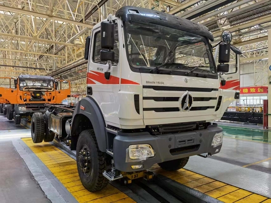 Beiben Benz 4X2 6X4 Prime Mover Camión de cabeza de tractor con diseño de neumáticos radiales