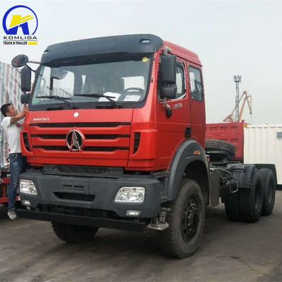 Elevación de el volante ventral hidráulico 6X4 10 ruedas de camión cabeza de primer mover Benz camión tractor