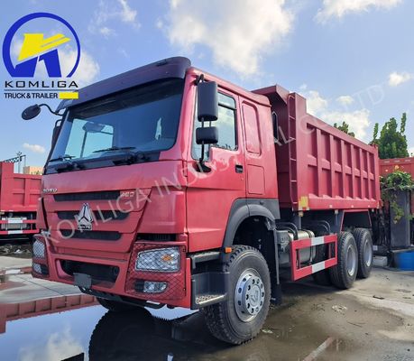 351-450hp 2024 Sinotruk HOWO camión de descarga de 10 ruedas con sistema de dirección Zf8118