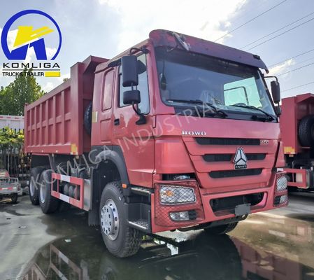 351-450hp 2024 Sinotruk HOWO camión de descarga de 10 ruedas con sistema de dirección Zf8118