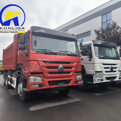 351-450hp 2024 Sinotruk HOWO camión de descarga de 10 ruedas con sistema de dirección Zf8118