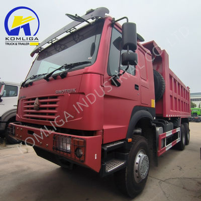 351-450hp 2024 Sinotruk HOWO camión de descarga de 10 ruedas con sistema de dirección Zf8118