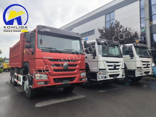 351-450hp 2024 Sinotruk HOWO camión de descarga de 10 ruedas con sistema de dirección Zf8118