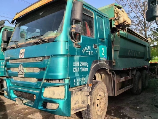 Camión de descarga con tirador original Euro5 HOWO 6X4 usado con capacidad de motor diésel&gt; 8L Euro5