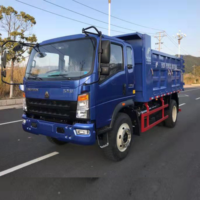 10 toneladas Euro II Sinotruk HOWO camión de descarga de 6 ruedas con capacidad de carga de 5 metros cúbicos