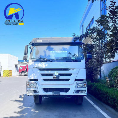 Consolidación 6×4 rueda motriz de carga de la caja del camión para el transporte de la solicitud