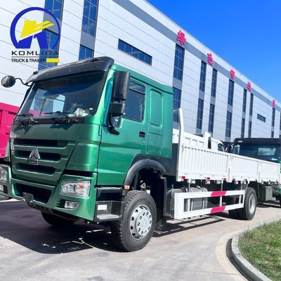 Consolidación 6×4 rueda motriz de carga de la caja del camión para el transporte de la solicitud