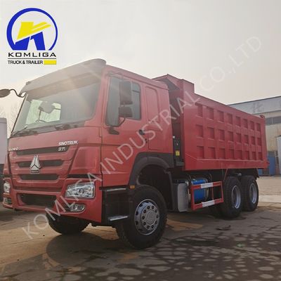 Solicitud de personalización de 30 toneladas usadas Sinotruk HOWO camión de descarga con tirador en buenas condiciones
