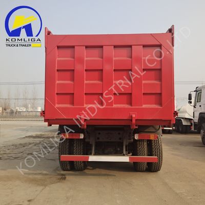 Solicitud de personalización de 30 toneladas usadas Sinotruk HOWO camión de descarga con tirador en buenas condiciones